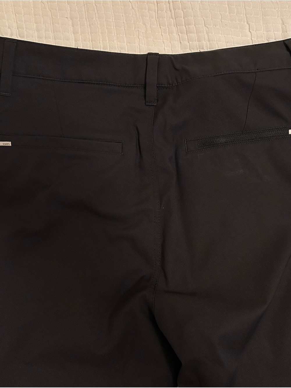 Vuori Very Dark Grey/Almost Black Chinos - Slim Straight Men’s Pants - Picture 9 of 9